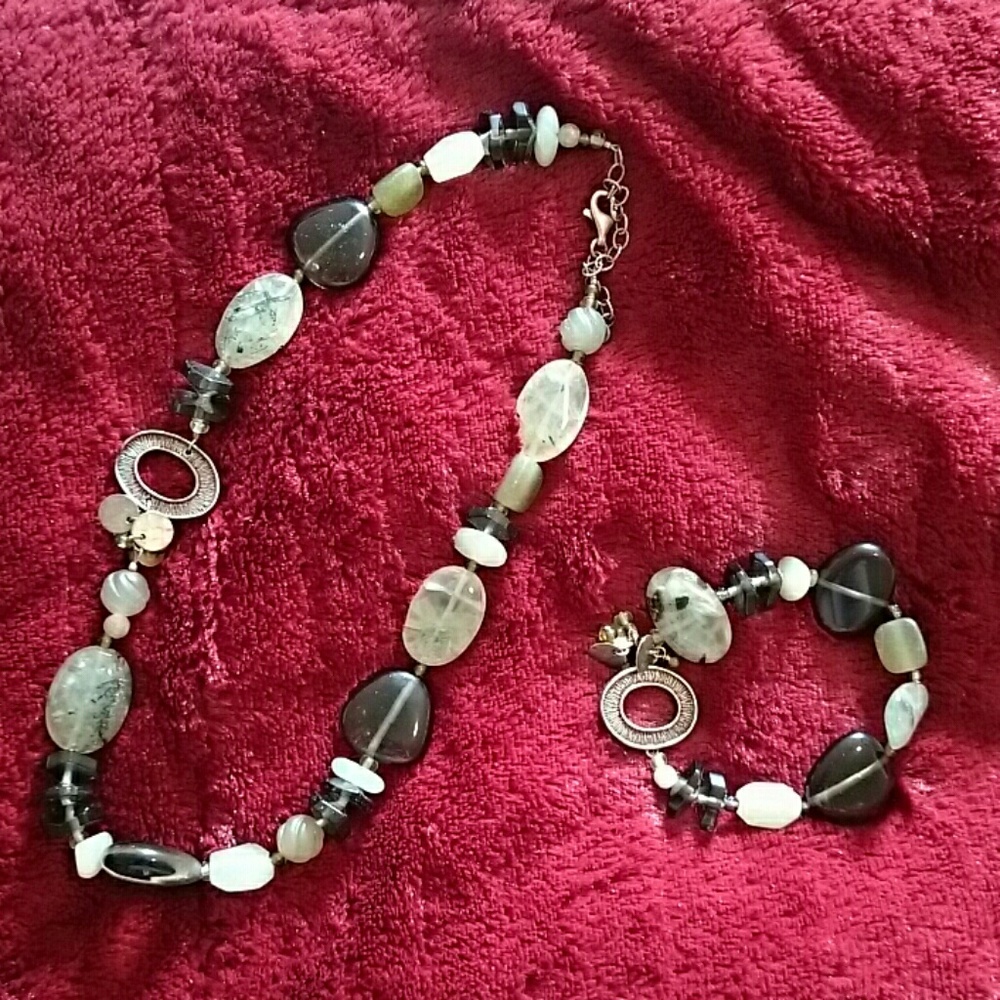 SET SILPADA STERLING SILVER,necklace and bracelet